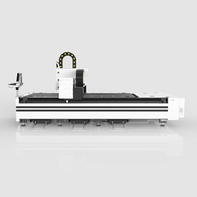 China Laser CUTTING FHBS 2000w raycus laser metal cutting bed 3000w cnc metal sheet fiber laser cutting machine cutting free labor for sale