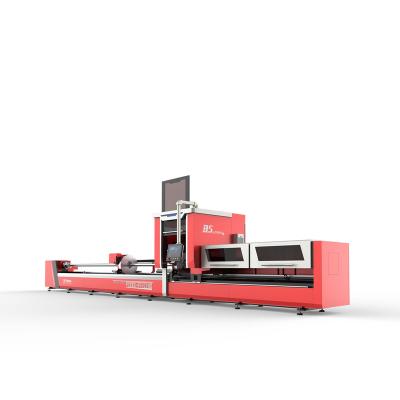 China Laser CUTTING BAISHENG Professional Manufacturer 30mm Thickness Metal Tube Laser Cutting Cutting Machine for sale