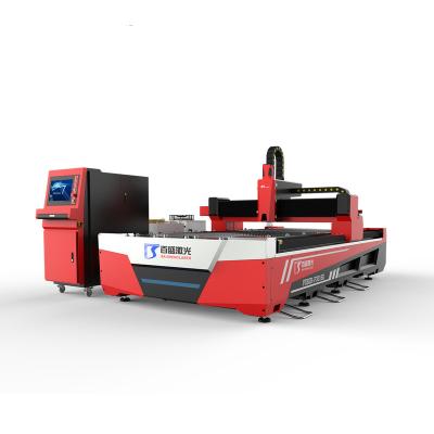 China Laser CUTTING FHBS 3000*1500 opyic table 1000W fiber laser cutting cnc economic metal fiber laser cutting machine china Jinan for sale