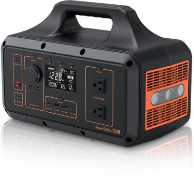 China Type C 1000W Solar Portable Generator Power Station For Traveling Camping Home Emergency Power Supply for sale