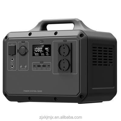 China High Capacity 1021wh Portable Generator Power Station C Solar Generator 220v 110v Battery 220v 110v Type Home for sale