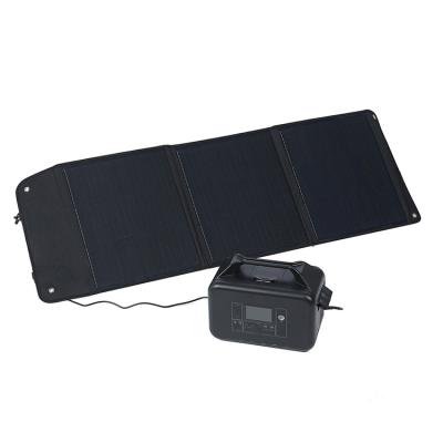 China Portable 500W LiFePO4 Wireless Charging Station with UPS Inverter Bi-Directional Technology Pure Sine Wave Solar Generator 110V/220V for sale