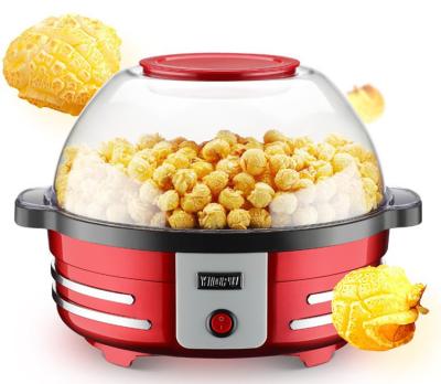 China Household Flat Ball Popcorn Machine Top Popcorn Machine Popping Popcorn Machine for sale