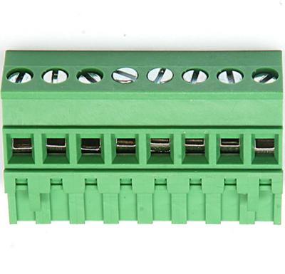 China 7.62mm PCB Terminal Block 7.62mm Straight Female Pitch 300V , 15A XS2ESDT 24-12AWG for sale