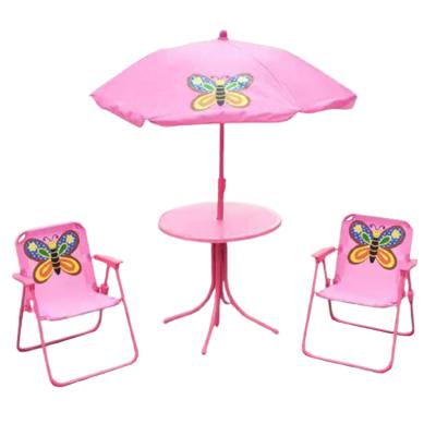 China High Quality Automatic Open Folding Table And Chair Kids Patio Umbrella Garden Set For Beach Custom Logo for sale