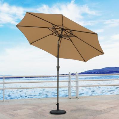 China Durable High Quality Waterproof Outdoor Parasol Garden Parasol Patio Umbrella With Base for sale