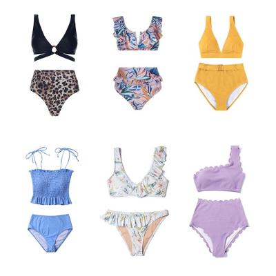 China One Piece Swimwear 2022 New Design Private Label Breathable Custom Women Logo Color Bikinis Sexy Swimsuit for sale