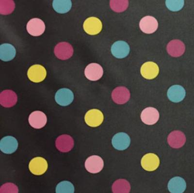 China High Quality Dotted Decoration PVC PU 600 D Polyester Oxford Cloth Anti-Static Cloth Suitable For Bags for sale