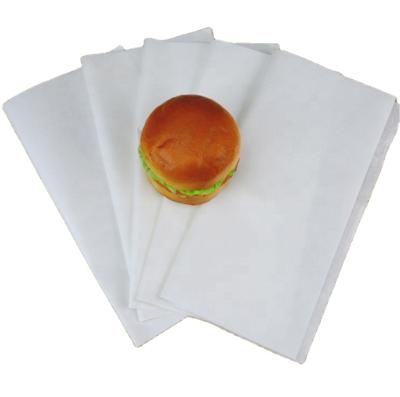 China Greaseproof Custom Printed Greaseproof Fast Food Wrapping Paper for sale