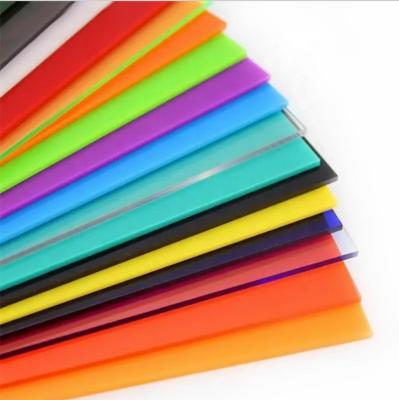 China Custom Size Acrylic Plastic Board Wholesale Acrylic Sheet With Color for sale