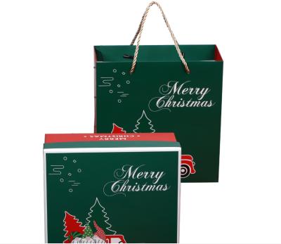 China Customs Recyclable Gift Box Christmas Cardboard Box Stuffed High Quality Gift Box for sale