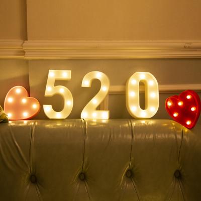 China Trending New Led Buildings Light Letters For Birthday Party Love Light Up Letters High Quality Letter Led Lights for sale