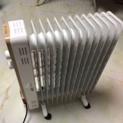 China Hotel Movable 30m2 Electric With Hanger Oil Content Room Winter Heating Plate Heater Radiator Heater for sale