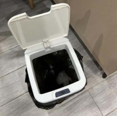 China WITH LID 12L Kitchen Smart Trash Bin Automatic Sensor Bin for sale