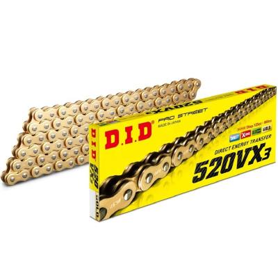 China 520VX3 (G&G) DID Motorcycle Chain 520VX3 (G&G) X120ZB for sale