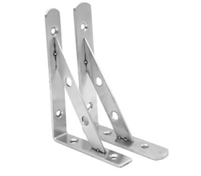 China Home / Office Solid Triangle Bracket Shelf Bracket Stainless Steel Triangle Bracket for sale