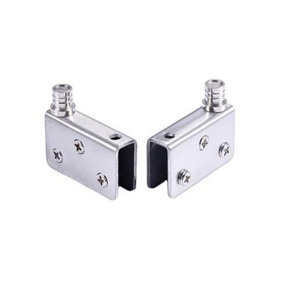 China Modern Stainless Steel Glass Door Glass Pivot Clamps Glass Pivot Hinge for sale