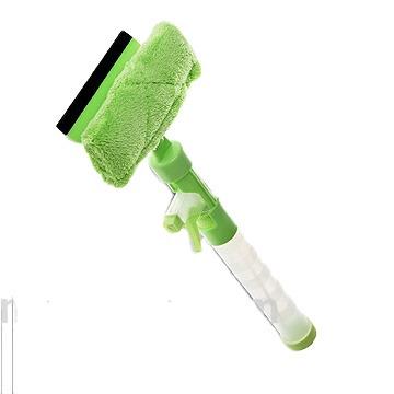 China Hot Selling Multifunctional Plastic Window Glass Squeege Window Cleaning Spray Brush for sale