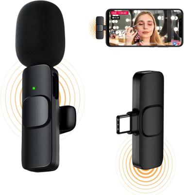 China Wireless Phone Mic Conference Wifi Interview Lapel Microphone 2.4g Microphone Interview Camera Wireless Wireless Microphone for sale