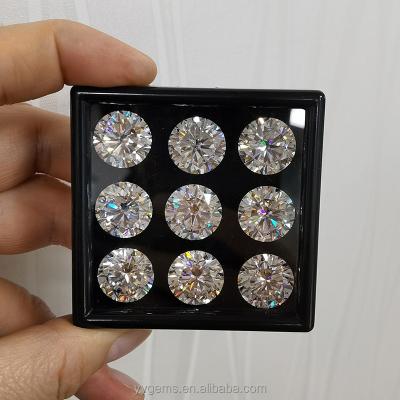 China Star Factory Outlet Price D+ Color VVS Clarity Moissanite Loose Diamond Stone With Gra Certificate for sale