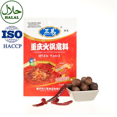 China Home Cooking Hot Selling Spicy Mala Hot Pot Condiments For Sichuang Chinese Style Hotpot Home Cooking for sale