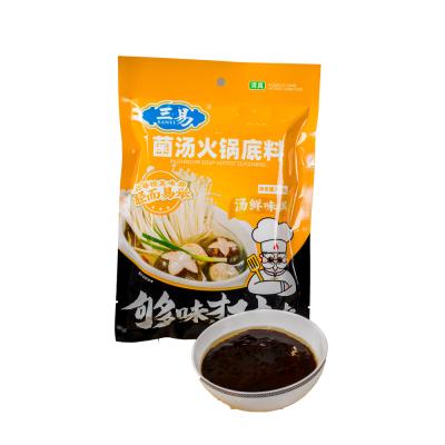 China SANYI Instant Cooking Mushroom Soup Seasoning Mushroom Hot Pot Condiment HALAL for sale