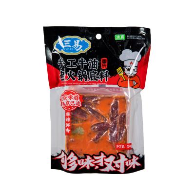 China Hotpot Manufacturer Wholesale High Quality 450g Steamer Soup Base Cooking for sale