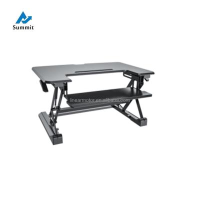 China Ningbo Summit SSD-02 Easy Height Adjustable Desk Sit Stand Desktop Workstation for sale