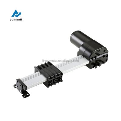 China Waterproof Extended Chair 750N~4000N 24v 12v DC Motor Low Noise Track Linear Actuator LA-29 for sale