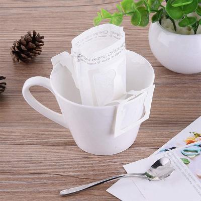 China Strong Sealing DIY Coffee Tea Coffee Sachet 50 Pcs Empty Nonwoven Filter Bags Heat Seal Packaging for sale