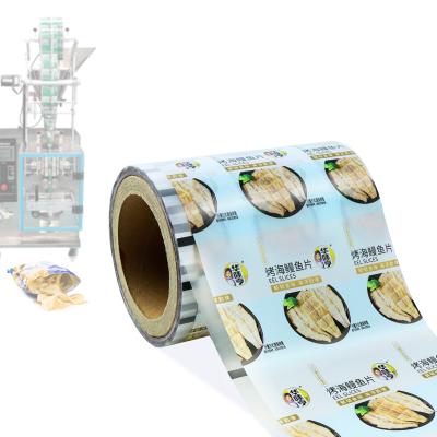 China Factory OEM Moisture Proof Printing Laminating Foil Roll Plastic Film For Roast Food Packaging for sale