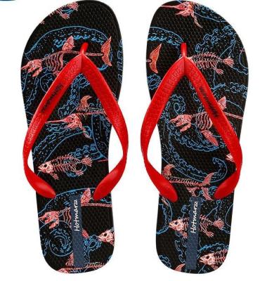 China 2022 Fashion Trend Outdoor Custom Logo Beach Non-Slip Slippers Flip Flops Slippers For Women Men for sale