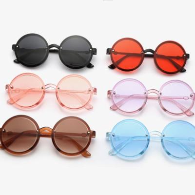 China Fashion Sunglasses Wholesale Oculos De Sol High Quality Cute Round Sun Glasses Sun Glasses for sale