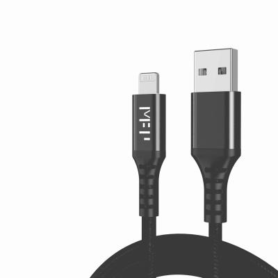 China 2.4AFast Charging Mfi Certified Light Up Cable Cord Fast Charging USB Connector Original Made For Iphone Ipad IPod for sale