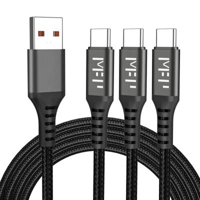 China Mobile Phone For Huawei 6.5A Cable 66W Fast Charging Charger Cables Support For OnePlus OPPO Vooc 2.0 Type-C Data Line for sale