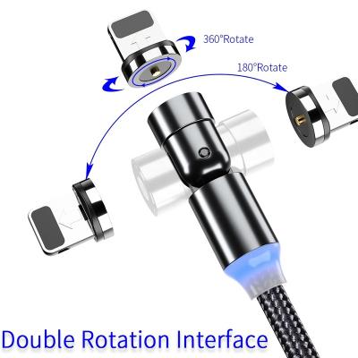 China Free Shipping DHL Fedex UPS Magnetic MP3/MP4 Player USB Cable Phone Cable With LED Light For Phone For Type-C For Micro USB for sale