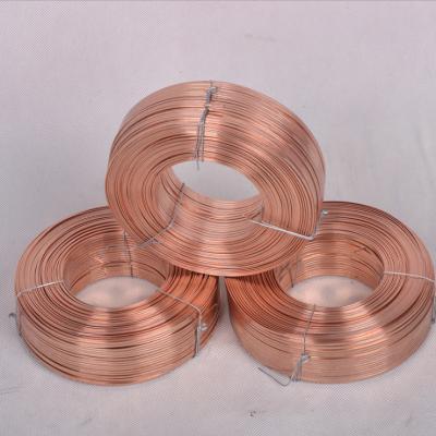 China WRAPPING Bulk Packing With Automatic Flat Nail Machine Copper Plating Wire for sale