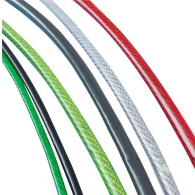 China Control Cable OEM Color Nylon Coated Steel Wire Rope For Fishing Line for sale