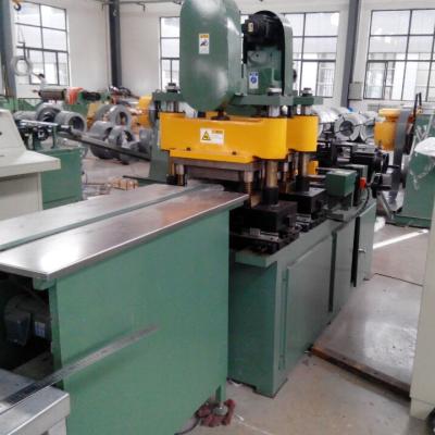 China Cold-rolled Electric Power Industry Oriented Silicon Coil Two Shear CNC Steel Shear Line / Cut To Length Line for sale