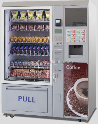 China combination drinks/coin and snack/coffee vending machine X01 for sale