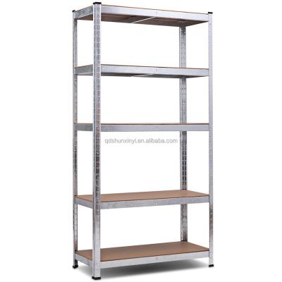 China Sustainable 5 Tier Galvanized Metal Shelving for sale