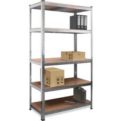 China 5 Tier Boltless Heavy Duty Shelving Unit Greenhouse Garage Heavy Duty Home Utility Rack 1800x900x400 for sale