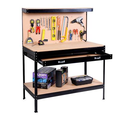 China Sustainable Hot Sale Storage Steel Work Bench With Drawers for sale