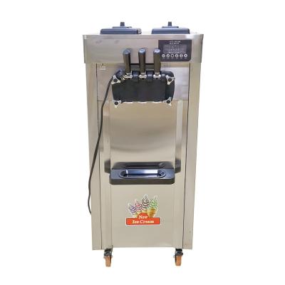 China Deli Dual Compressor With System High Quality Commercial Automatic Mini Ultra Quiet Soft Ice Cream Prechilling Machine For Sale for sale