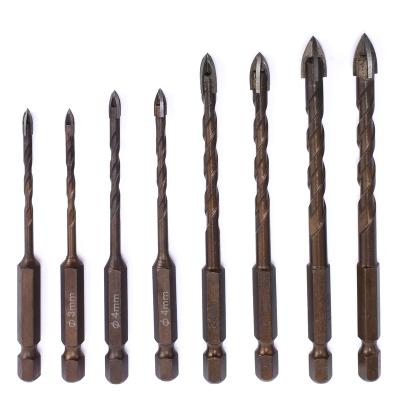 China Ceramic Cement Drilling Most Popular Extended 3-12mm Ceramic Cement Glass Drill Bits for sale