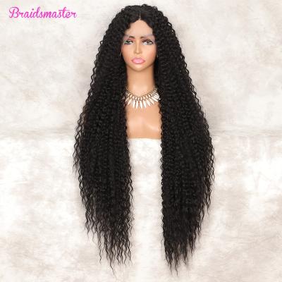 China Loose Deep Wave Wigs Deep Wave Wigs 38 Inch 13x4 Lace Front Braid Lace Front Braid Human Hair Wigs for sale