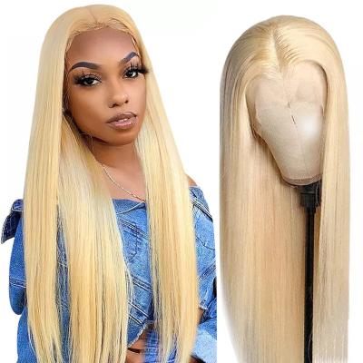 China 613 Virgin Hair 13x4 4x4 613 Full Lace Wig Hd Human Hair 613 Full Lace Front Wig Transparent 360 Lace Front Wig Platinum Blonde 613 for sale