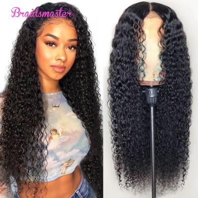 China Wholesale Hd Raw Curly Virgin Indian Hair Lace Front Full Swiss Lace Front Closure Human Hair Wig Women's Frontal Curly Wig Wig for sale