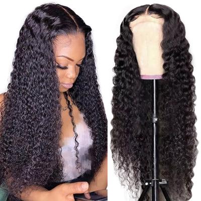 China Natural High Quality Brazilian Virgin Human Water Wave Wig 3 Bundles Natural Color 1B Malaysian Peruvian Indian Hair for sale