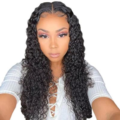 China Wholesale 180% 250% Density Water Wave Wigs, 32 Inch Water Wave Lace Front, Brazilian Hair for sale